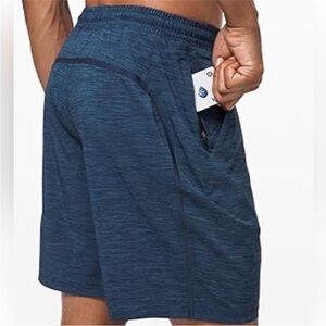 Lululemon Pave Breaker Navy Athletic Shorts